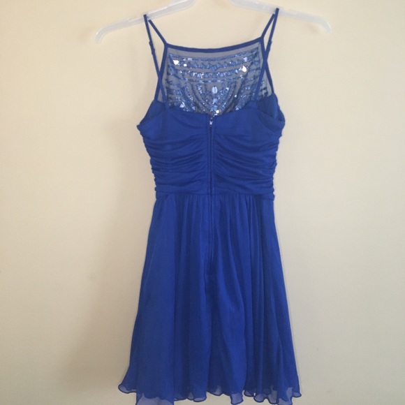 B. DARLIN Blue Homecoming Dress - Picture 3 of 8